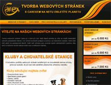Tablet Screenshot of carexweb.cz